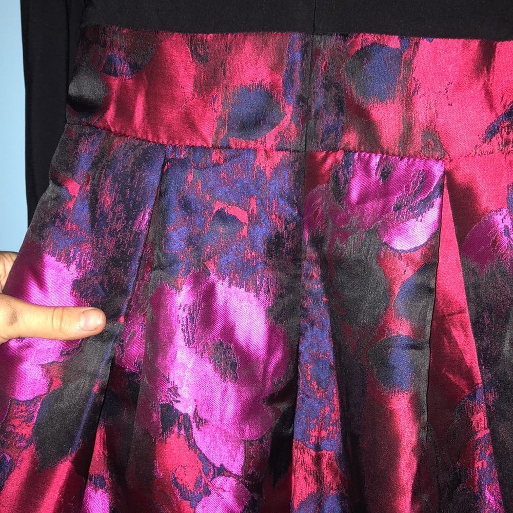 Rose Patterned Formal Dress - Picture 6 of 8